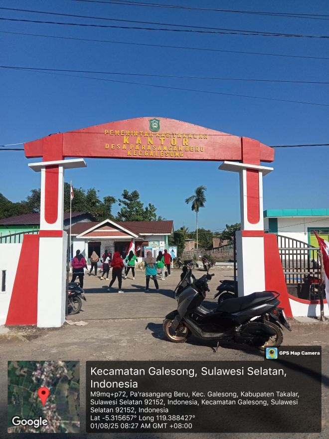 Sejarah  Desa Pa'rasangang beru